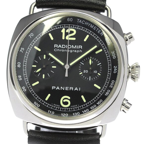 PANERAI Radiomir PAM00288 Chronograph black Dial Automatic Men's Watch_808630 - Picture 5 of 7